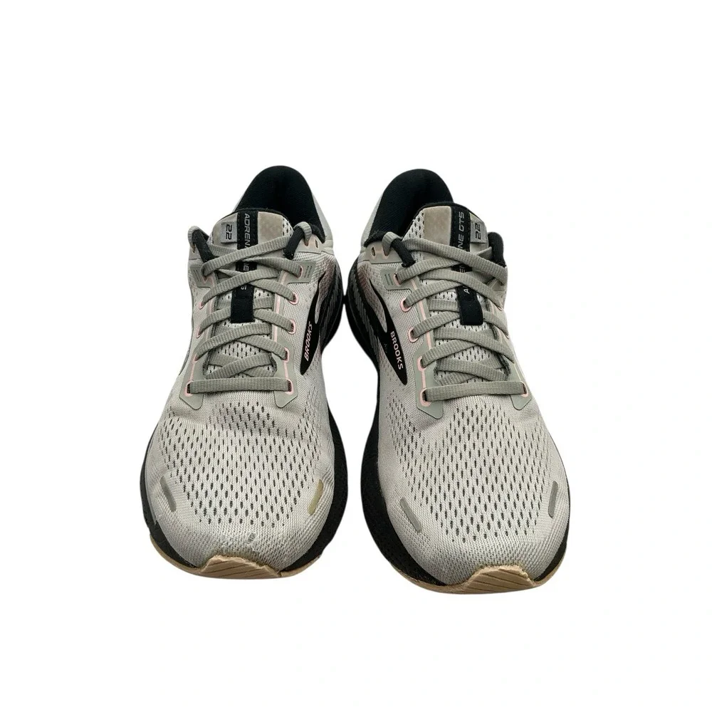 Brooks Running‎ Adrenaline GTS 22 Gray Rose Black 1203531 Womens 10